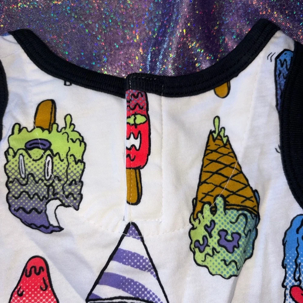Infant Converse Ice Cream Tank Top Romper